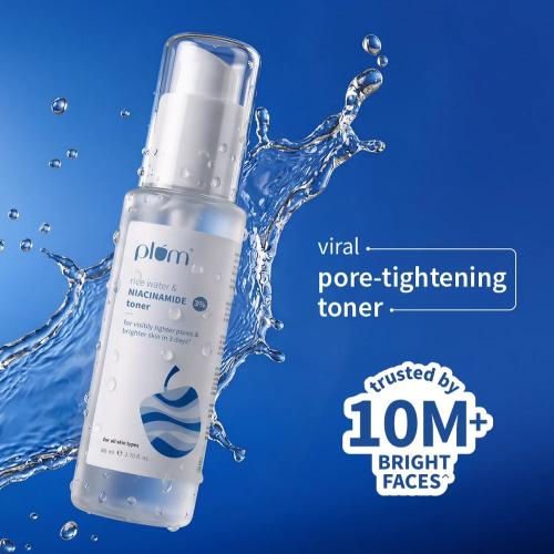 3% Niacinamide &amp; Rice Water Toner for Bright Skin