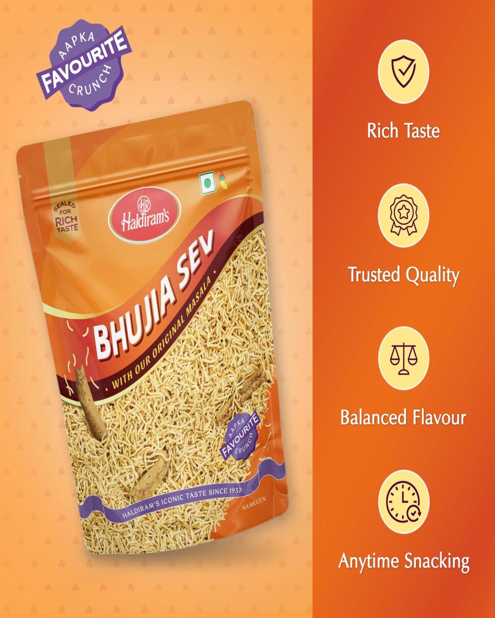 HALDIRAMS ALOO BHUJIA SEV 1KG